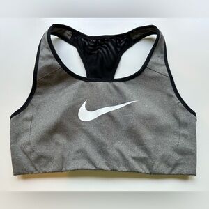 Nike grey dry fit sports bra. Size S.